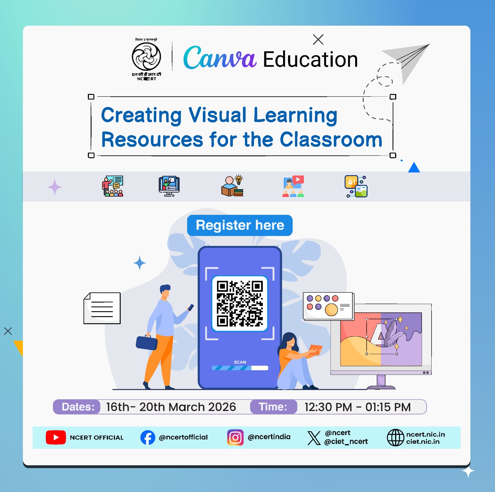 Online Training on Creating Visual Resources Learning for the Classroom Image