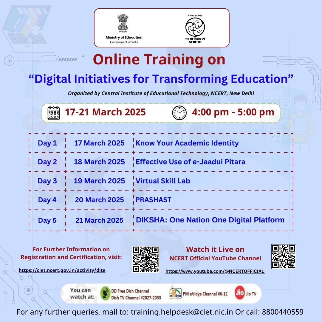 Digital Initiatives for Transforming Education Image
