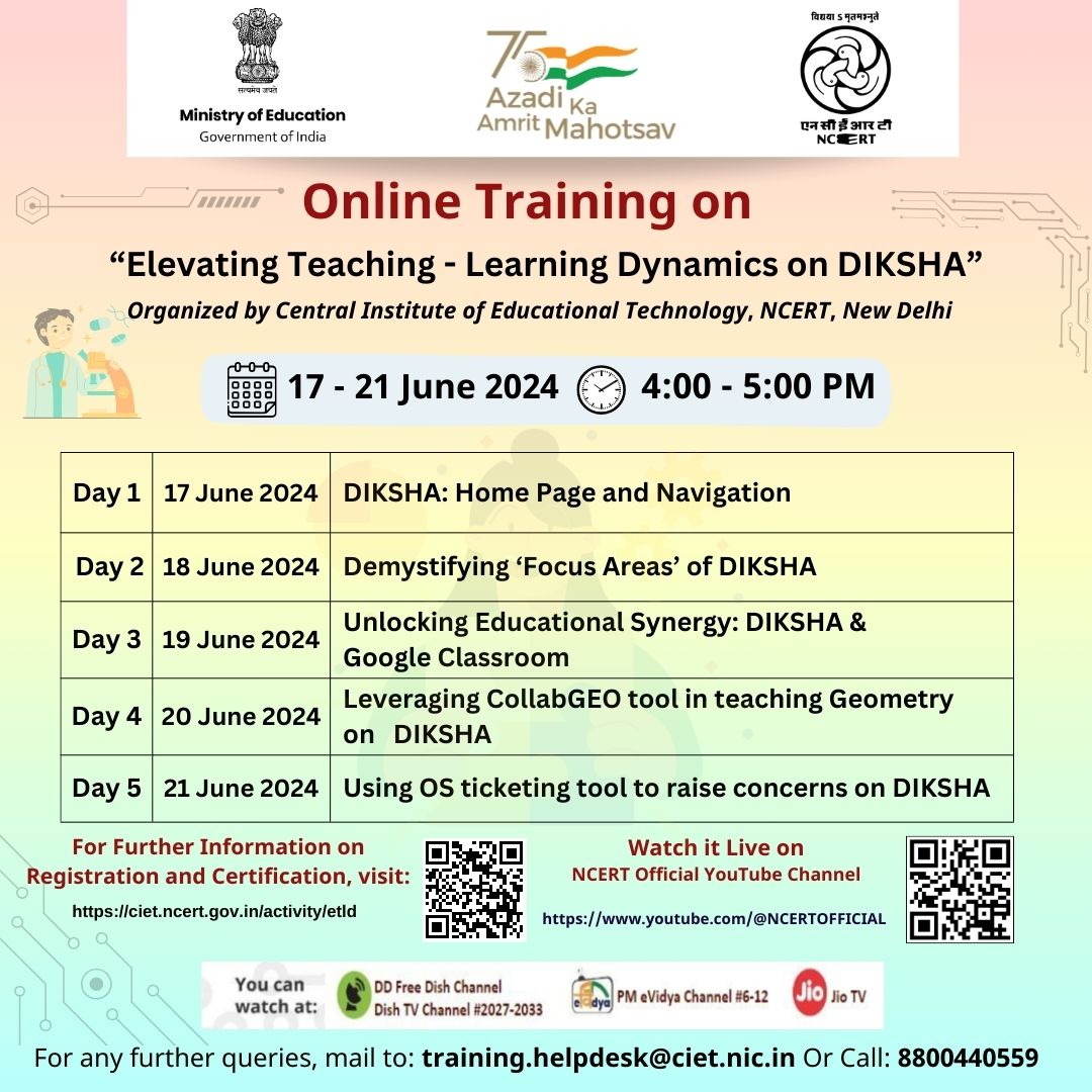 Elevating Teaching - Learning Dynamics on DIKSHA Image