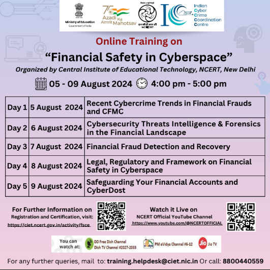 Online Training on Financial Safety in Cyberspace Image