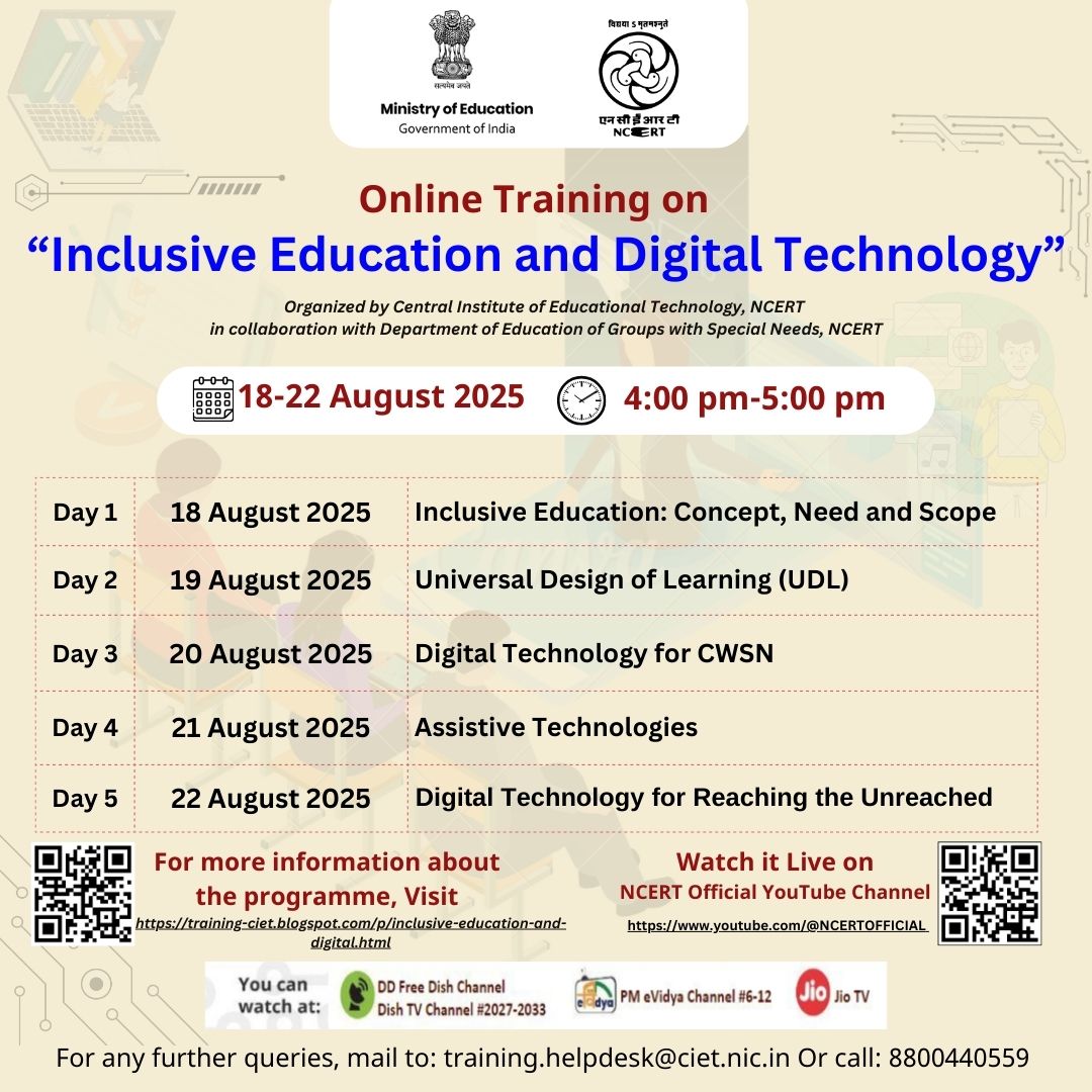 Inclusive Education and Digital Technology Image