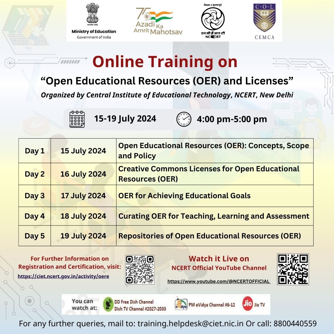 Open Educational Resources (OER) and Licenses Image