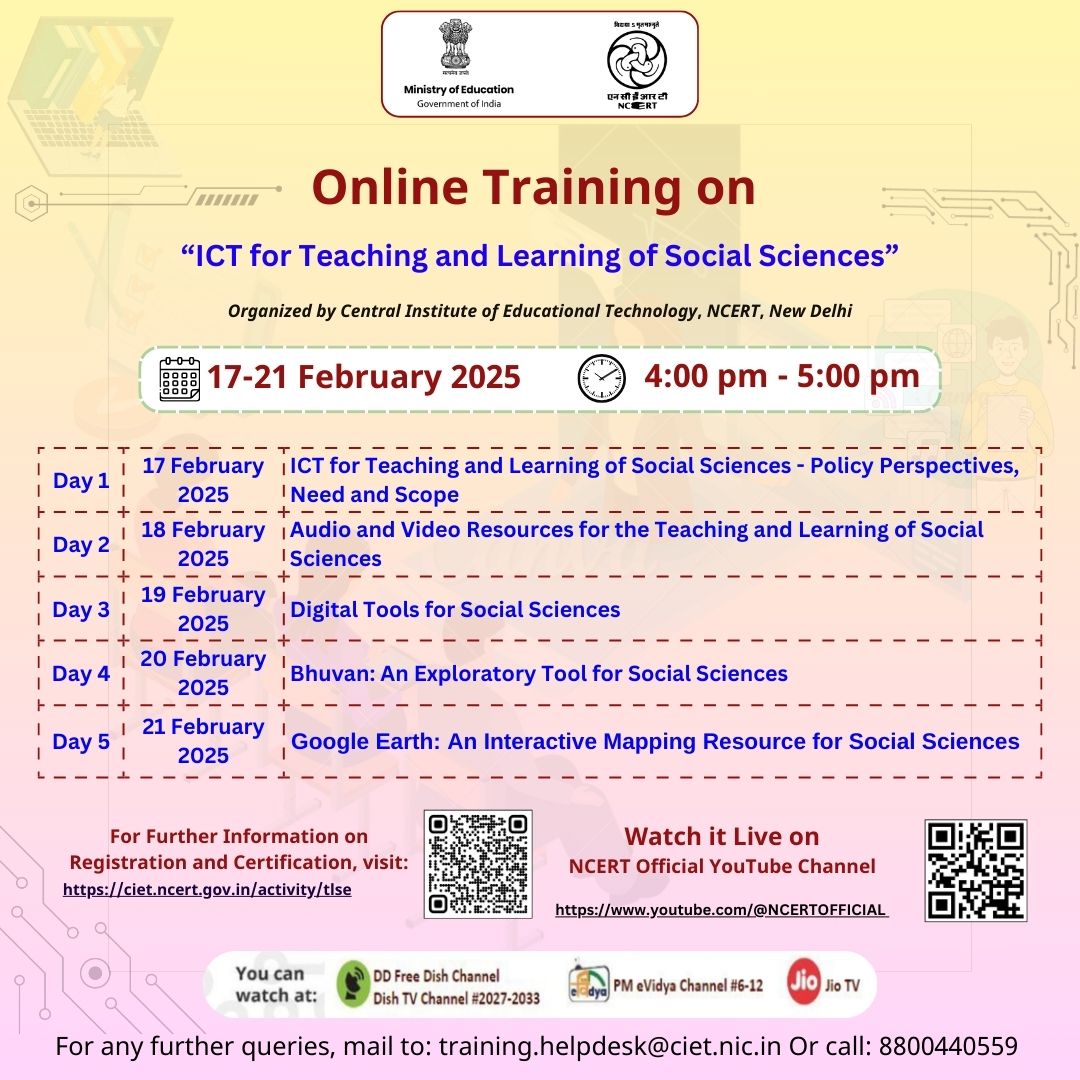 ICT for Teaching and Learning of Social Sciences Image