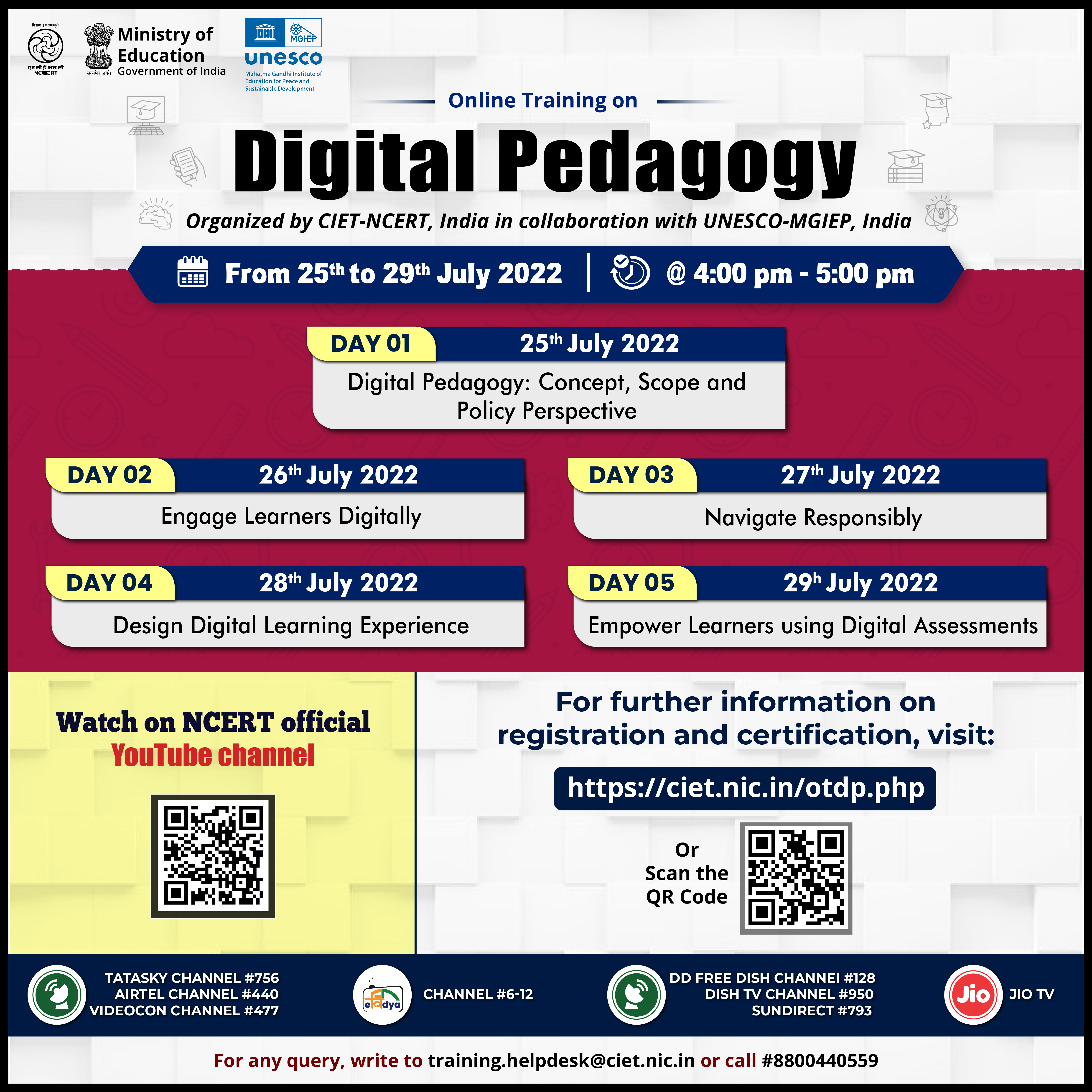 Online Training on “Digital Pedagogy” Image